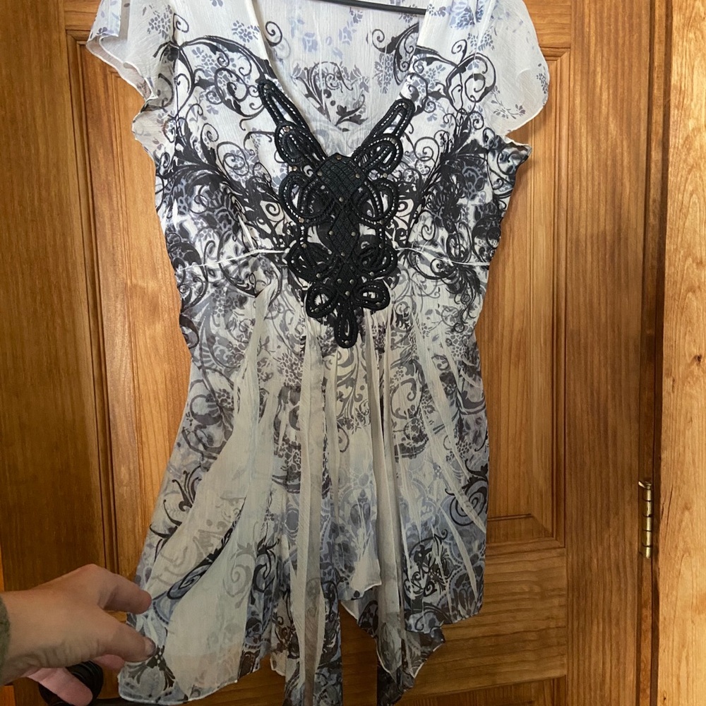4/$20. Unity handkerchief top